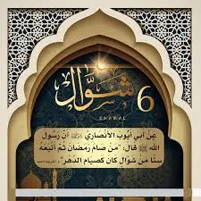 تحميل كتاب صيام ست من شوال pdf